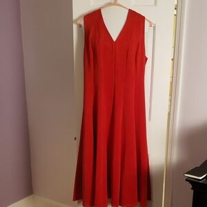 Calvin Klein Collection Red Maxi Dress